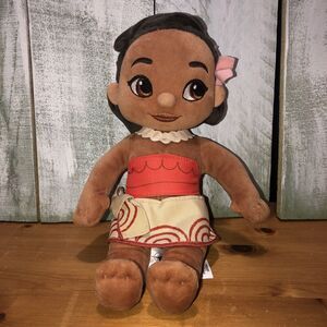 Disney Animators Collection Moana 12" Plush Doll Littles Young Moana Lovey